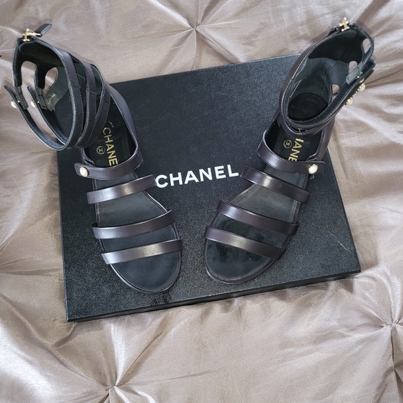 Chanel Gladiator Sandals - Picture 2 of 9